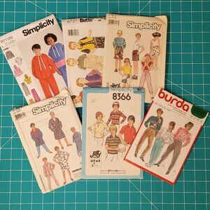 Group of 6 Children's patterns